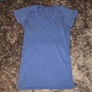 Blue Lululemon Athletic Top